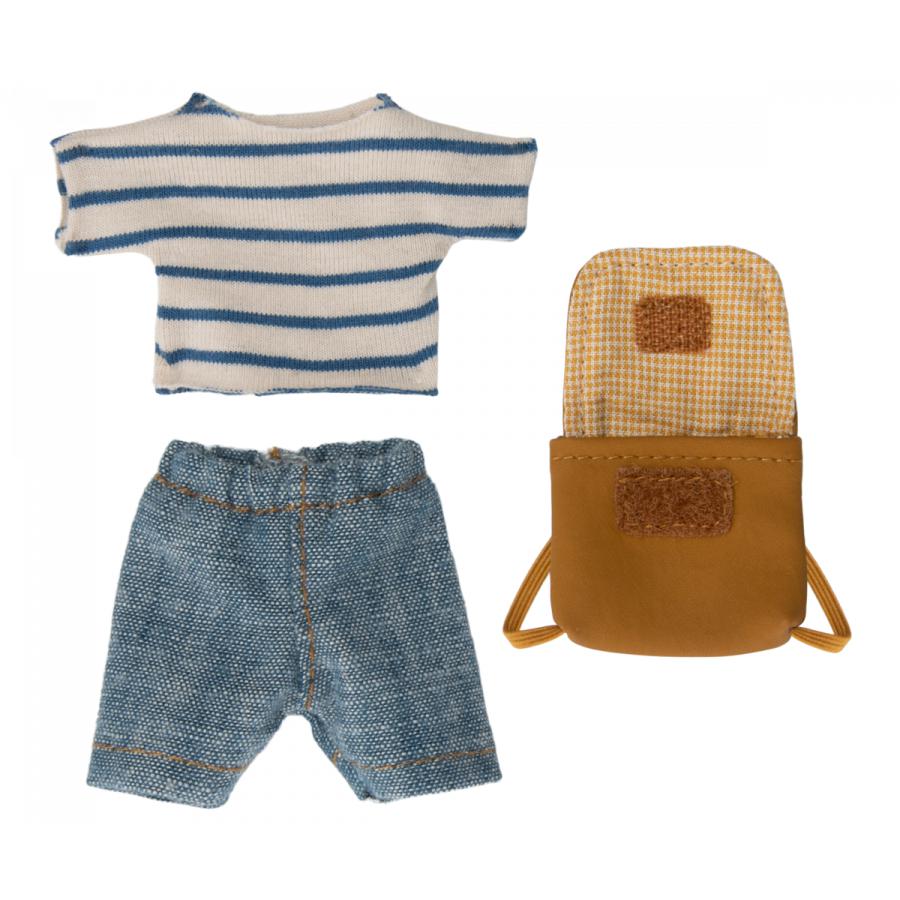 Clothes for Big Brother Mouse - Shirt, Shorts & Bag