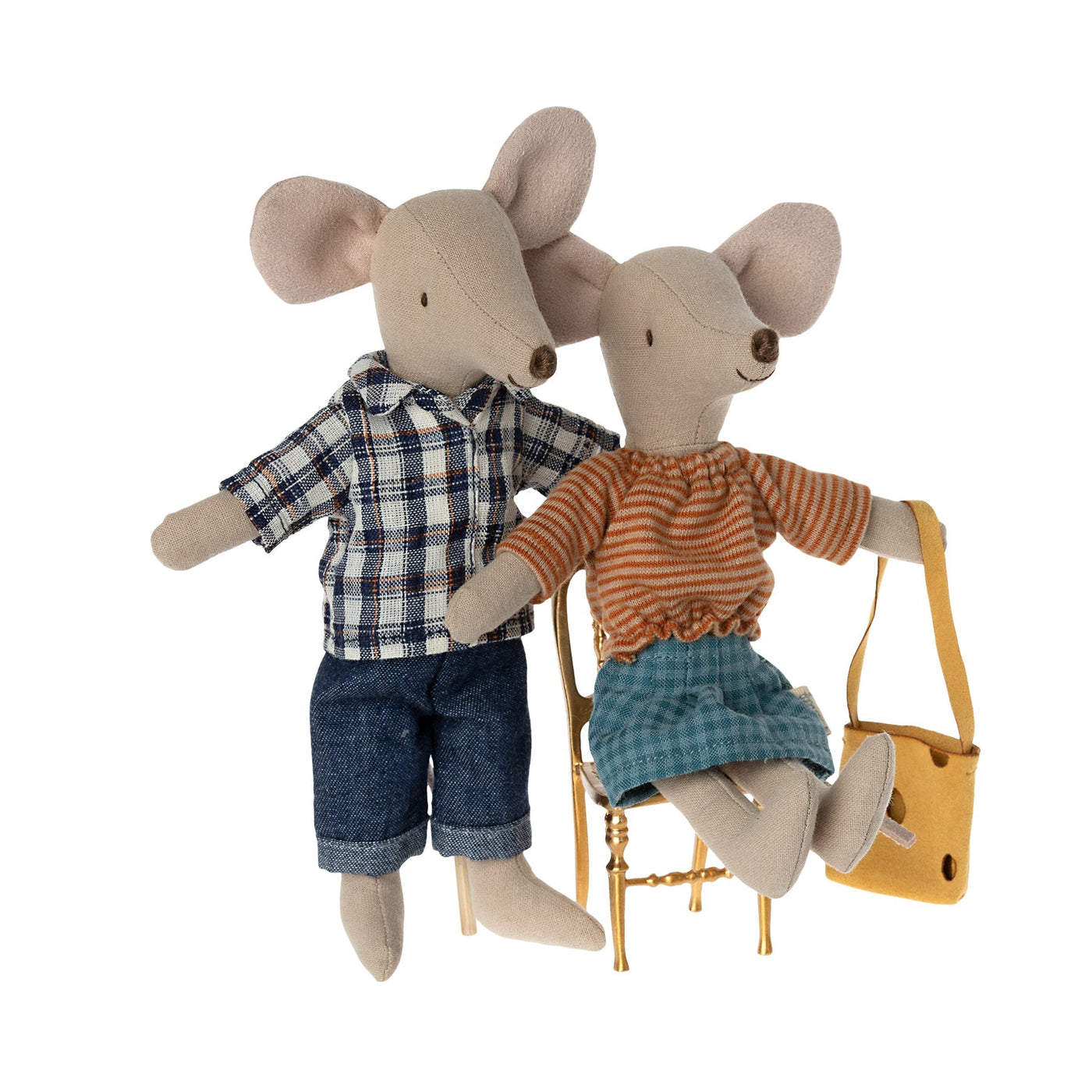 Dad Mouse-Dollhouse Dolls-Maileg-Yes Bebe