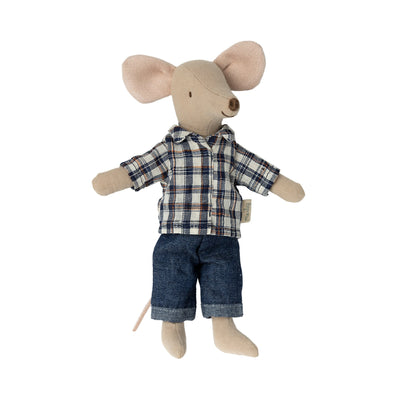 Dad Mouse-Dollhouse Dolls-Maileg-Yes Bebe