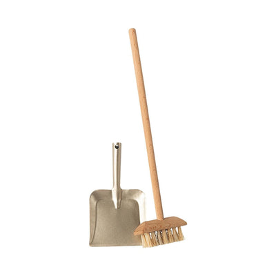 Miniature Broom with Dustpan