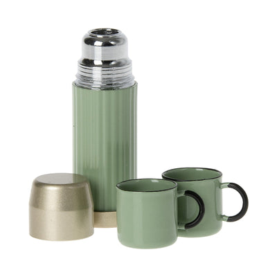 Miniature Thermos and Cups - Mint