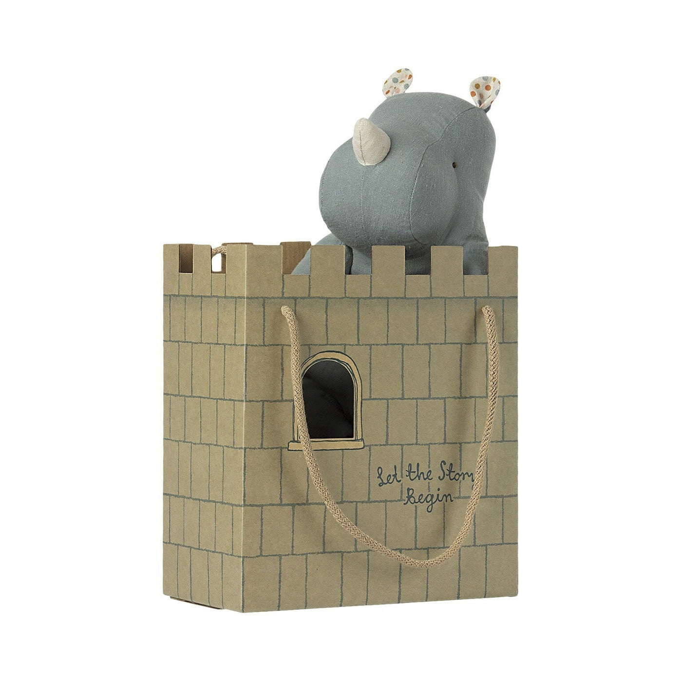 Paper Gift Bag - Castle