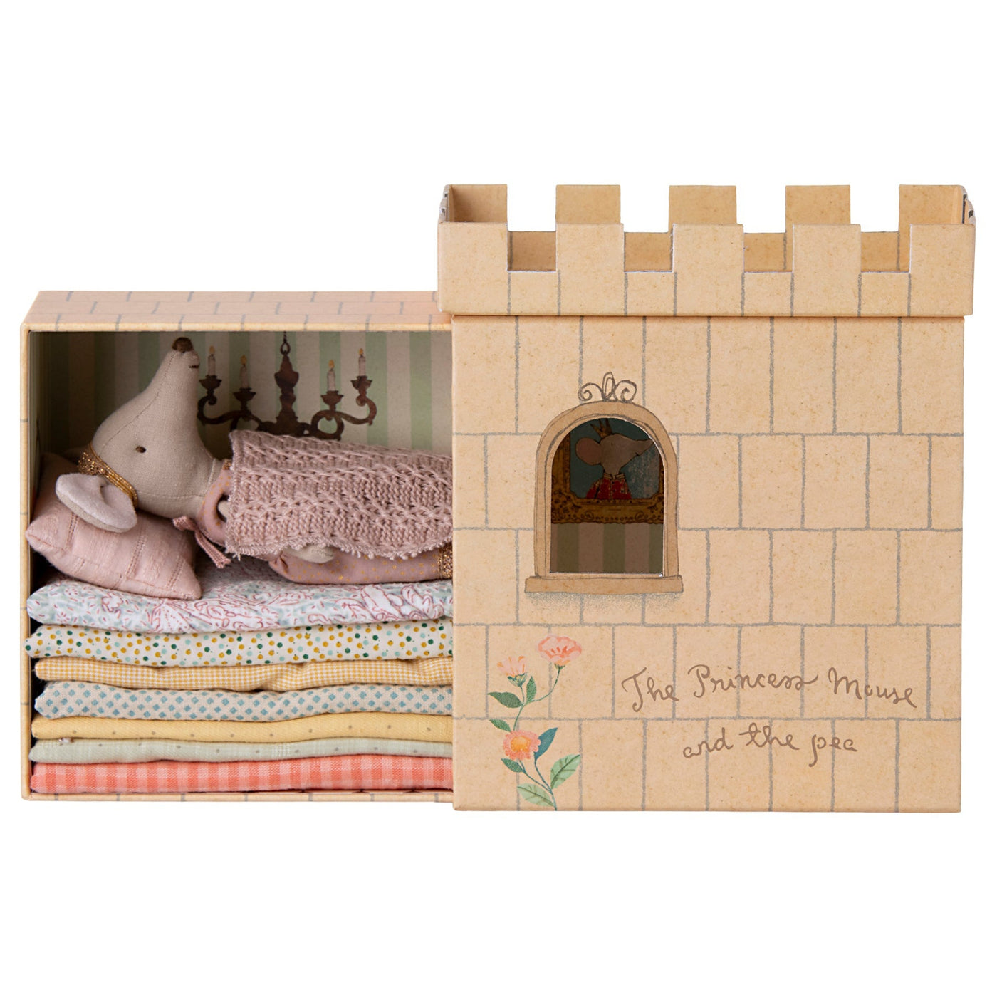 Princess and the Pea - Big Sister Mouse-Dollhouse Sets-Maileg-Yes Bebe