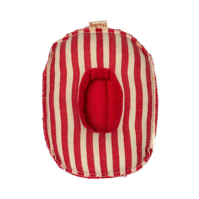 Small Mouse Rubber Boat - Red Stripe