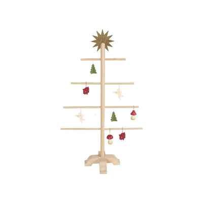 Wooden Christmas Tree for Ornaments