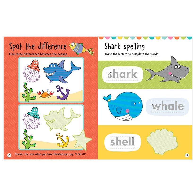 Big Stickers For Little Hands: Super Sharks