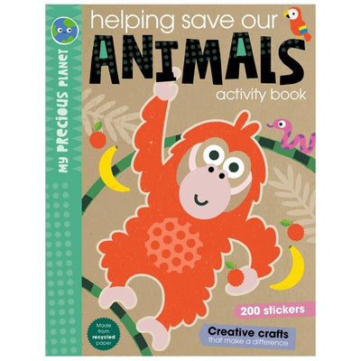 Helping Save Our Animals Activity Book