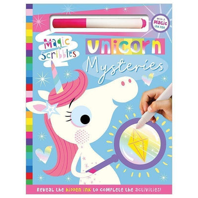 Magic Scribbles Unicorn Mysteries Pad
