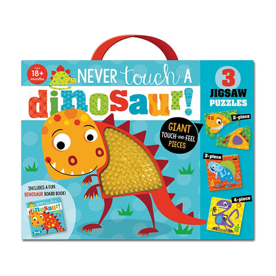 Never Touch A Dinosaur Book And Jigsaw