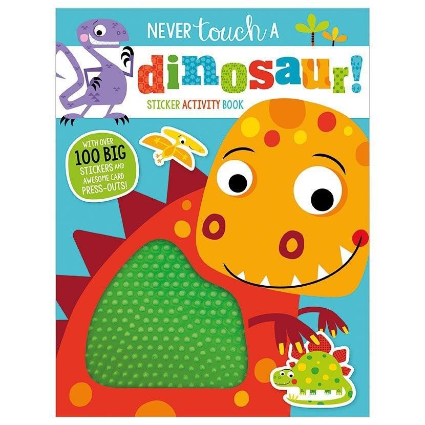 Never Touch A Dinosaur Sticker Activity