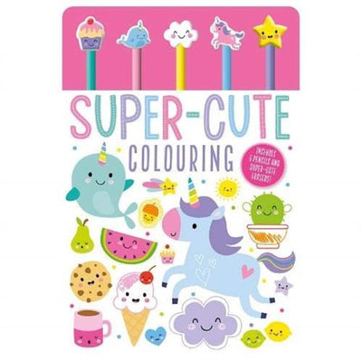 Super-Cute Colouring Eraser And Colouring Set