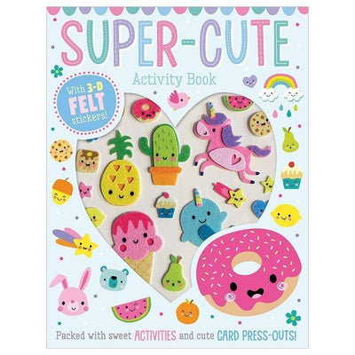 Super Cute Felt Sticker Activity Book