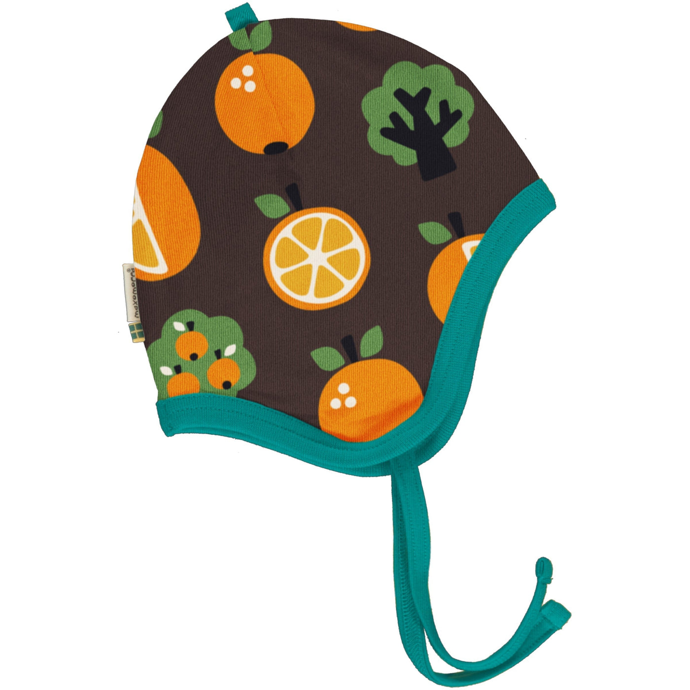 Maxomorra Velour Hat Helmet - Orange