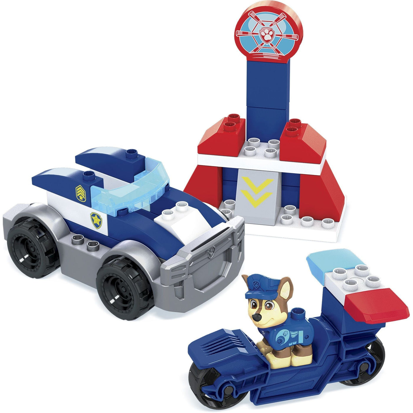 Mega Bloks Paw Patrol Buildable Chase's City Police Cruiser