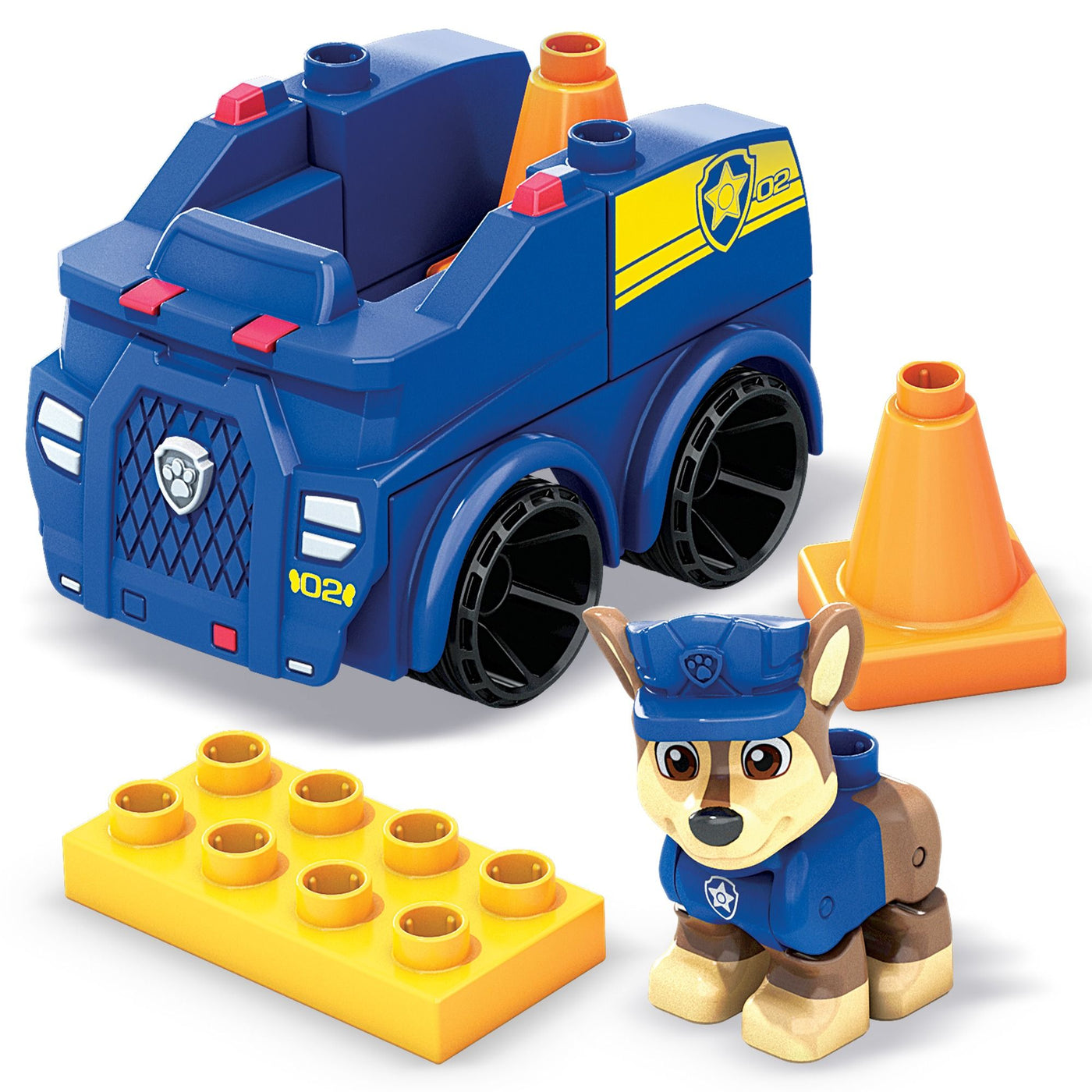 Mega Bloks Paw Patrol Chase's Patrol Car