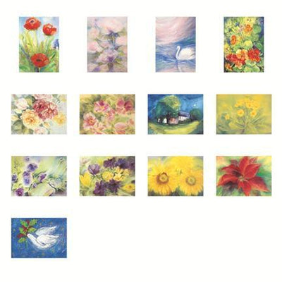 Marjan van Zeyl - Big Flowers Postcards