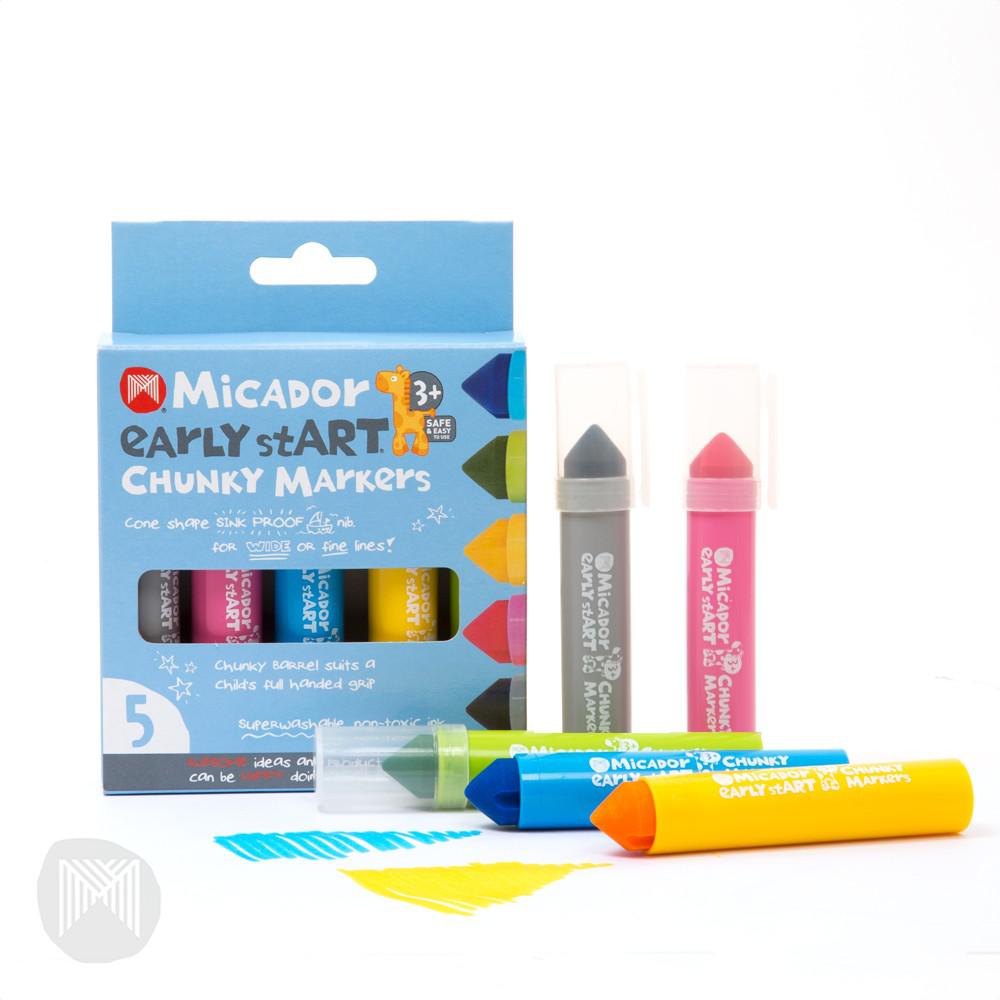 Chunky Markers - Early Start - Pack of 5