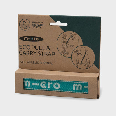 Micro Eco Pull & Carry Strap Aqua