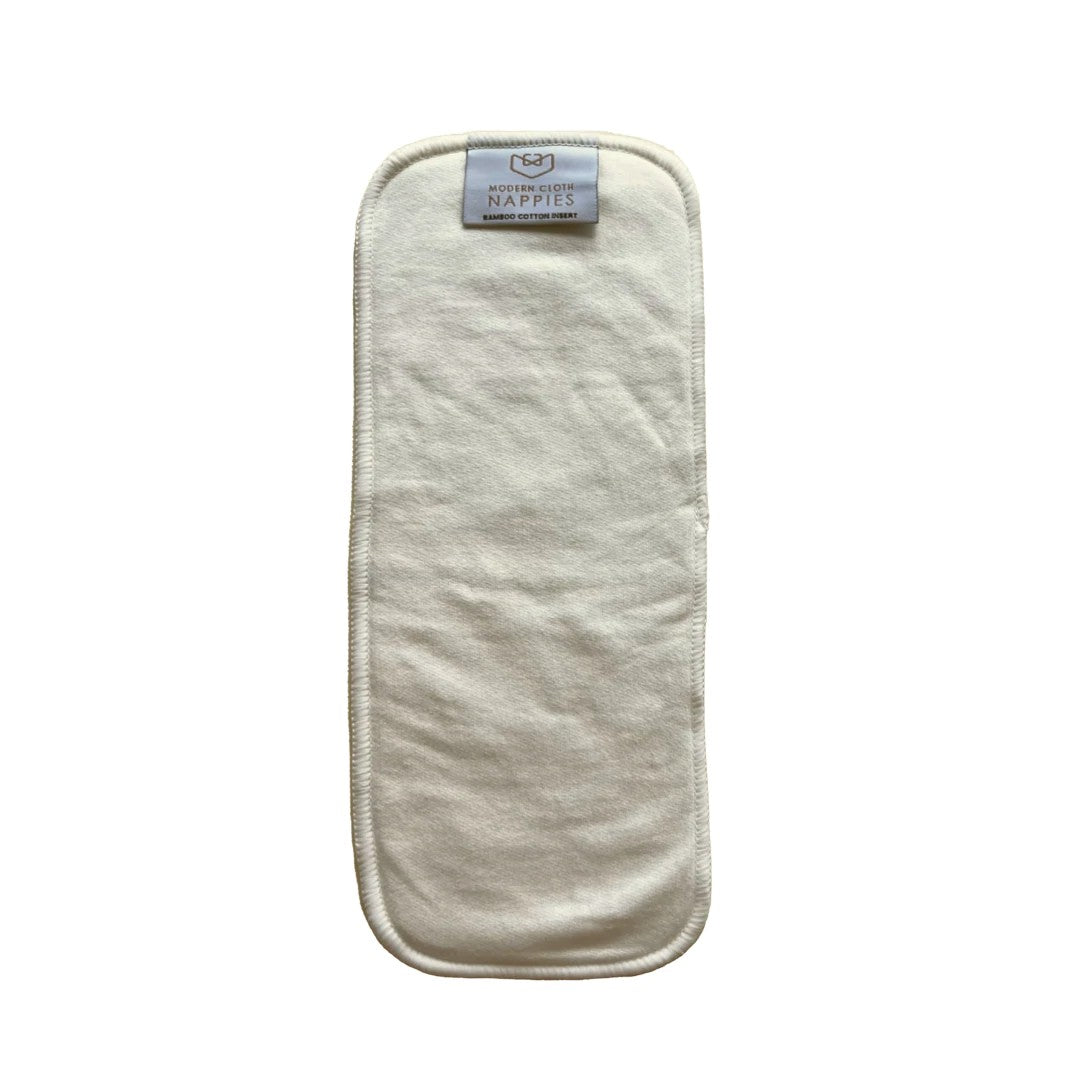Modern Cloth Nappies - Bamboo Cotton Reusable Single Nappy Insert
