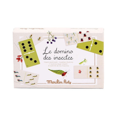 Moulin Roty Insect Dominoes Game - Le Jardin de Moulin-Moulin Roty-Yes Bebe