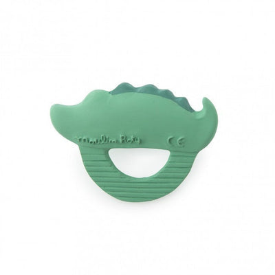 Moulin Roty Natural Rubber Teething Ring - Crocodile-Moulin Roty-Yes Bebe