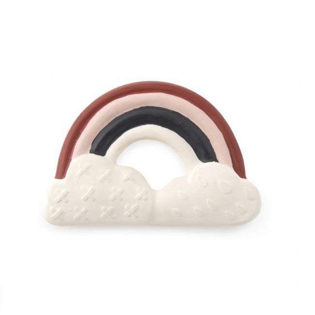 Moulin Roty Rainbow Rubber Ring for Teething Babies - Après la Pluie-Moulin Roty-Yes Bebe