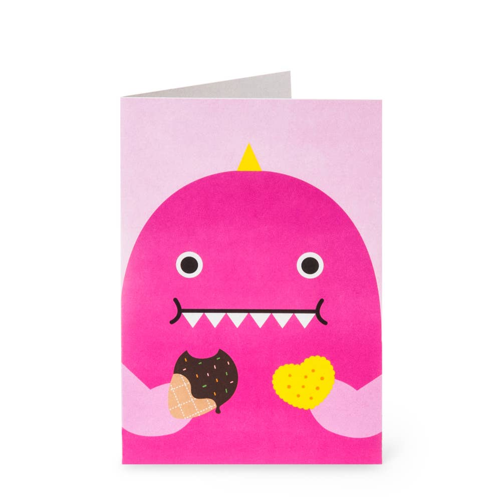 Greeting Card - Pink Ricedino