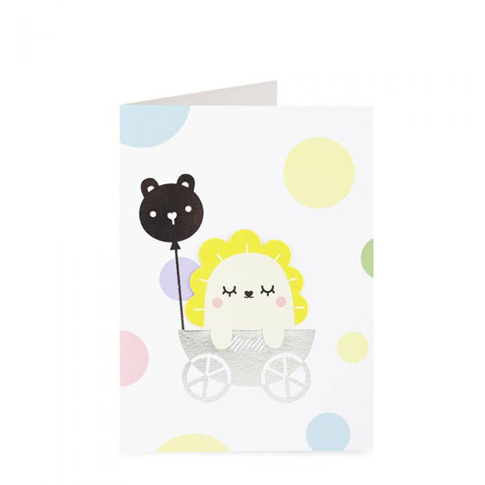 Noodoll Bookmark Card - Happy Baby