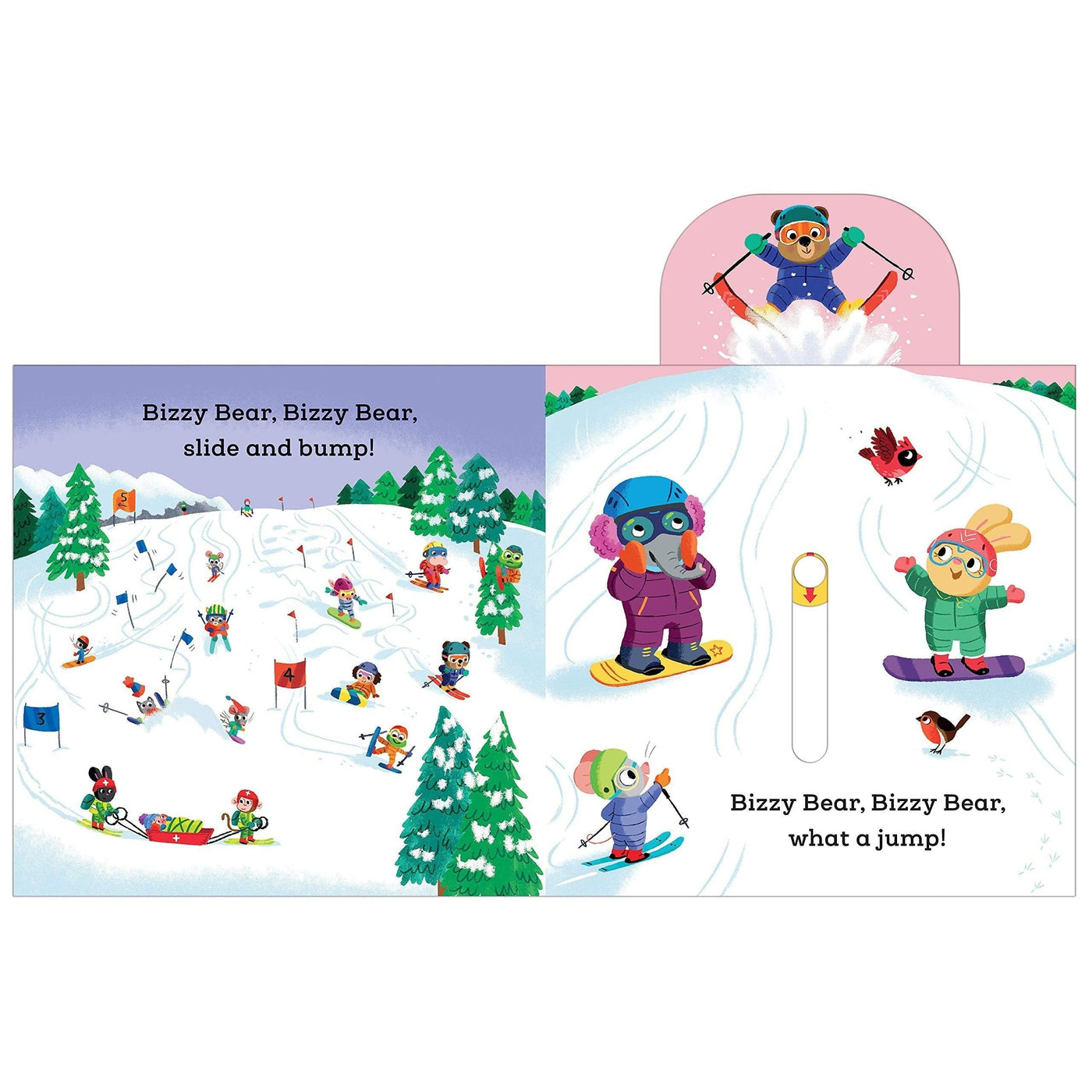 Bizzy Bear: Snow Fun Board Book - Benji Davies