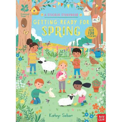 National Trust: Getting Ready For Spring - A Sticker Storybook