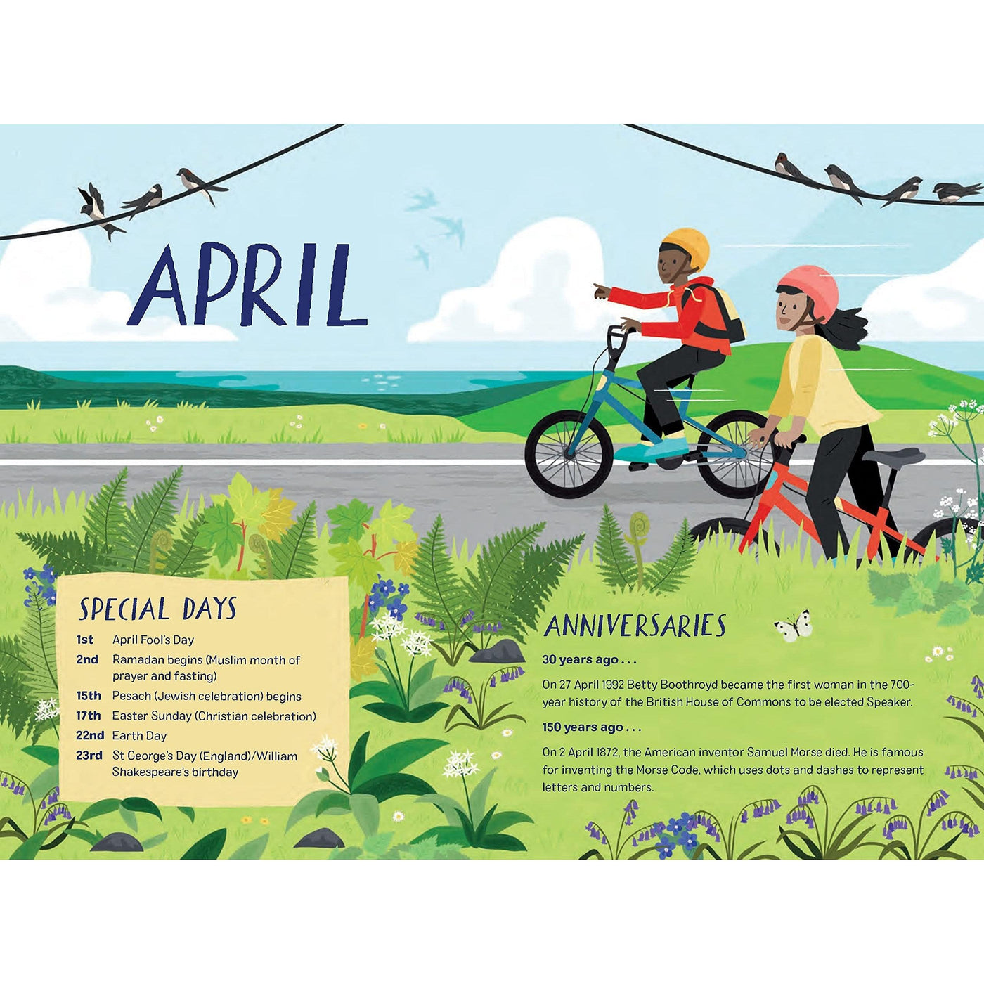 National Trust: 2022 Nature Month-By-Month: A Children's Almanac - Anna Wilson & Elly Jahnz