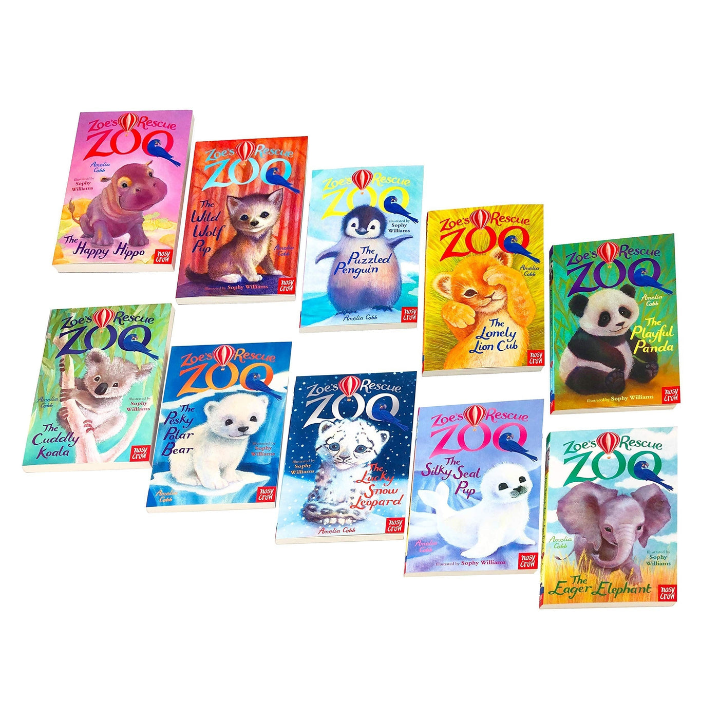 Zoe's Rescue Zoo 10 Books Collection Set - Amelia Cobb