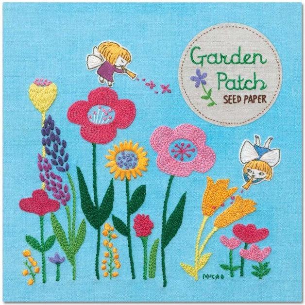 Garden Patch Seed Paper - Mixed Wildflowers