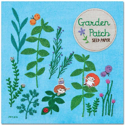 Garden Patch Seed Paper - Mixed Wildflowers