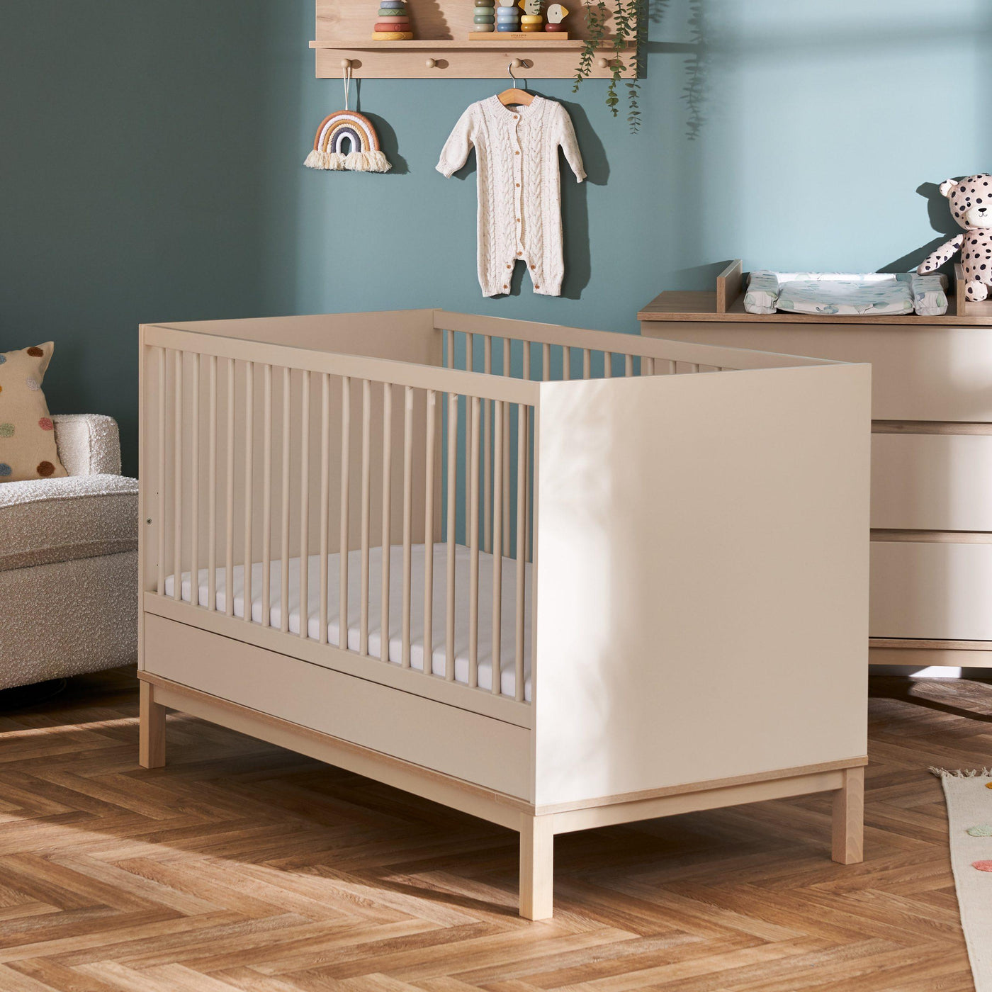 Astrid 2 Piece Room Set - Satin-Baby & Toddler Furniture Sets-OBABY-Yes Bebe