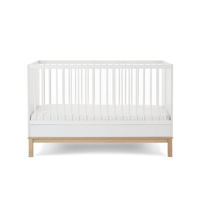 Astrid Cot Bed - White-Cots & Cot Beds-OBABY-Yes Bebe