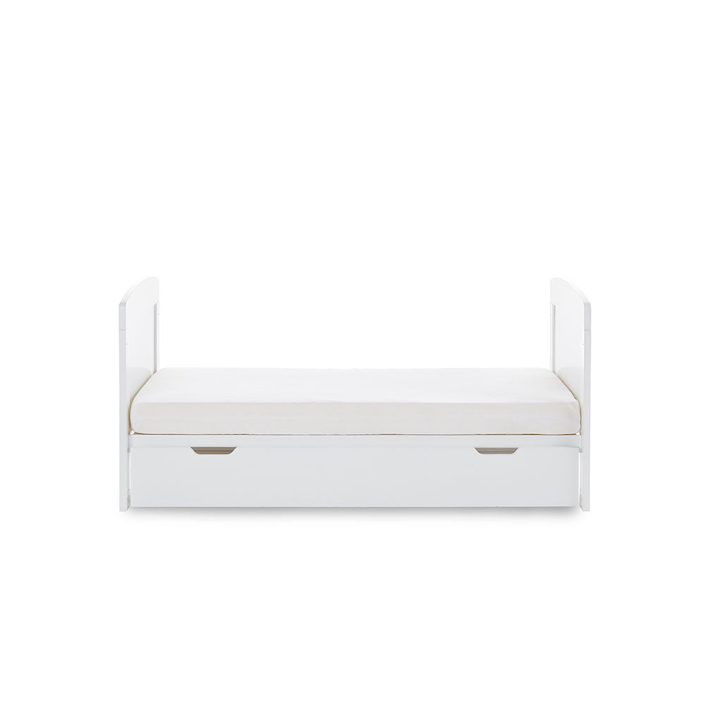Grace Cot Bed & Underdrawer - White