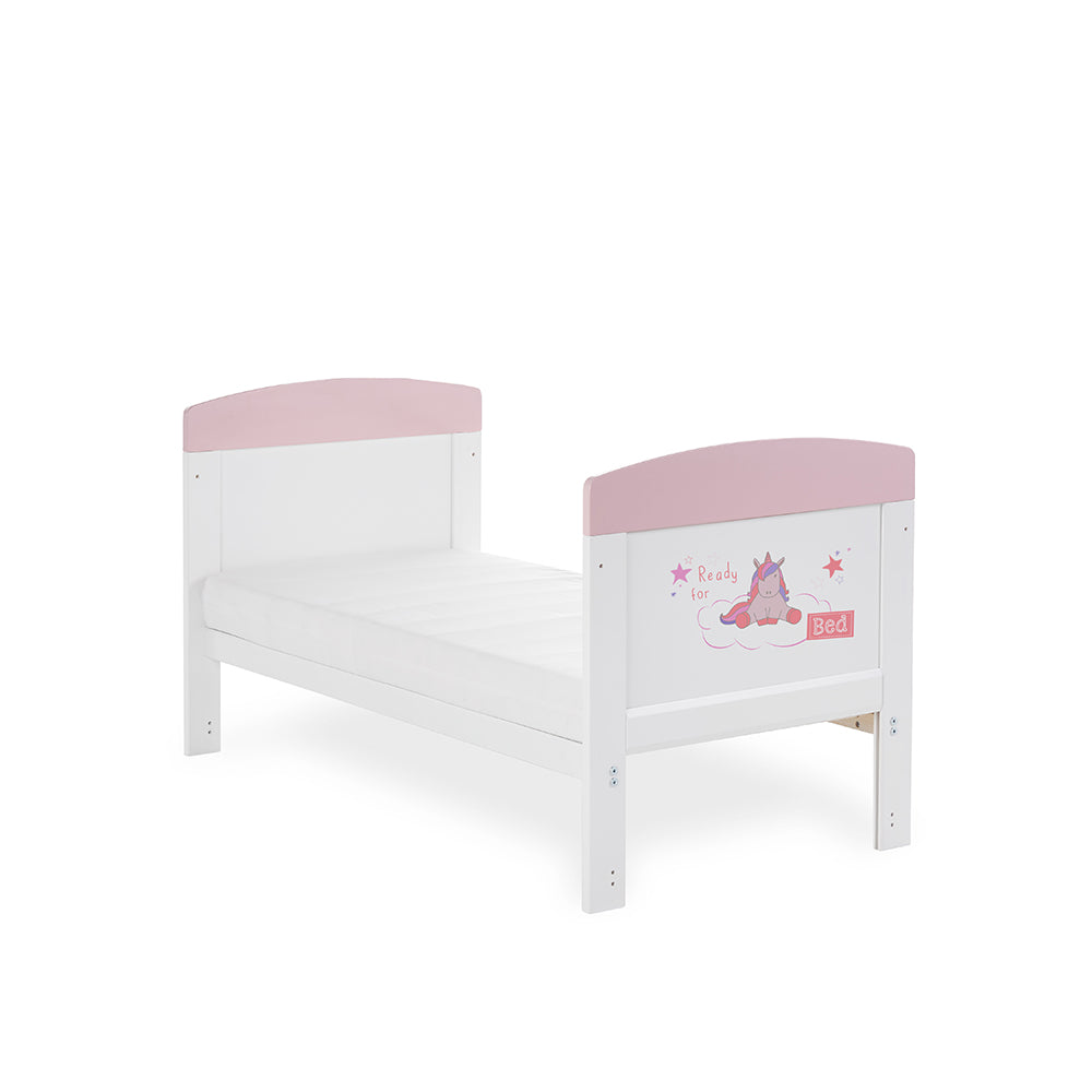 Grace Inspire Cot Bed + Fibre Mattress - Little Princess