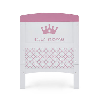Grace Inspire Cot Bed + Fibre Mattress - Little Princess