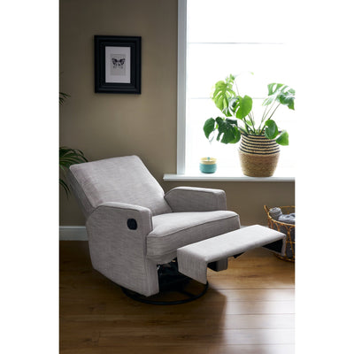 Madison Swivel Glider Recliner Chair – Pebble