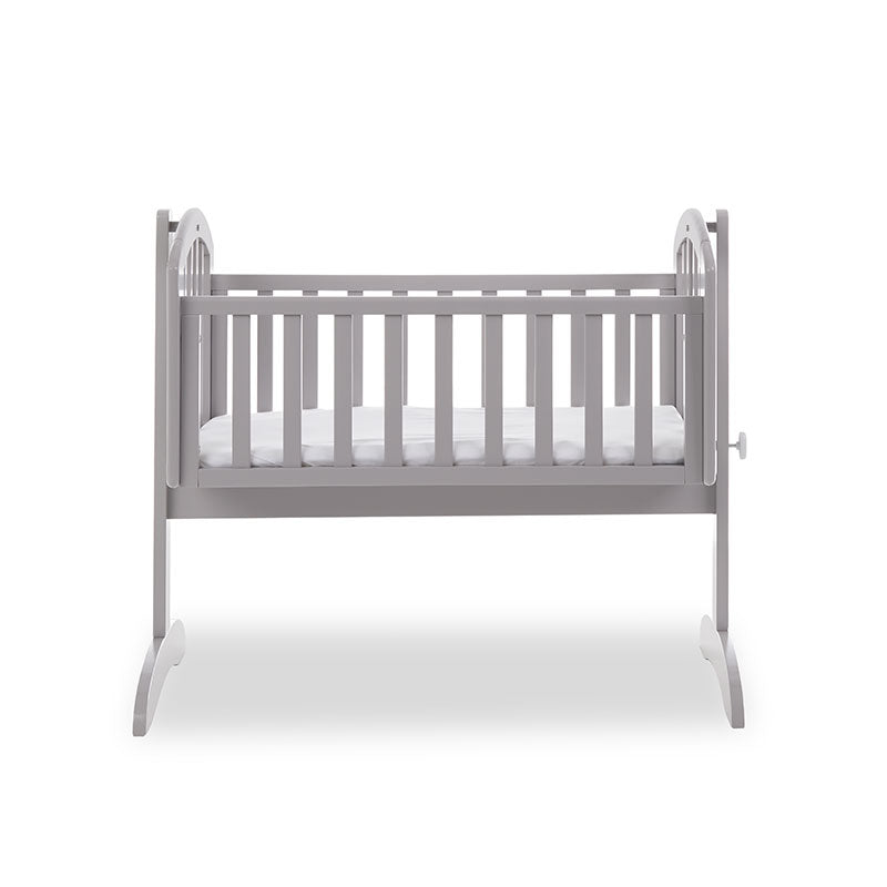 Sophie Swinging Crib - Warm Grey