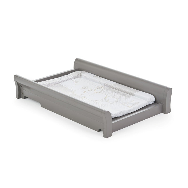 Stamford Cot Top Changer - Taupe Grey