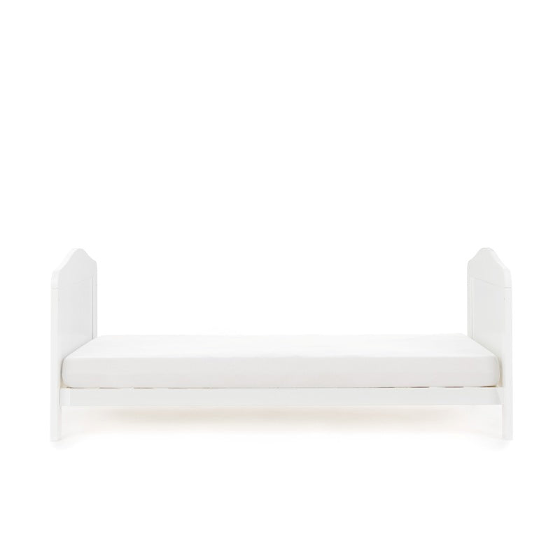 Whitby Cot Bed & Foam Mattress - White