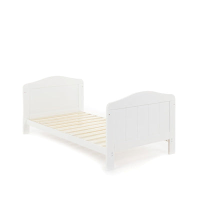 Whitby Cot Bed & Foam Mattress - White