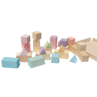 Ocamora Pastel Building Block Set