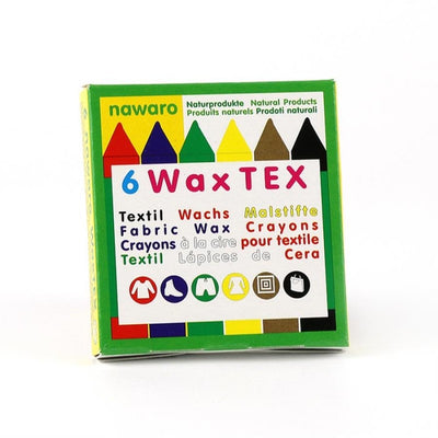 Okonorm Nawaro Wax Textile Crayons - 6 Colours