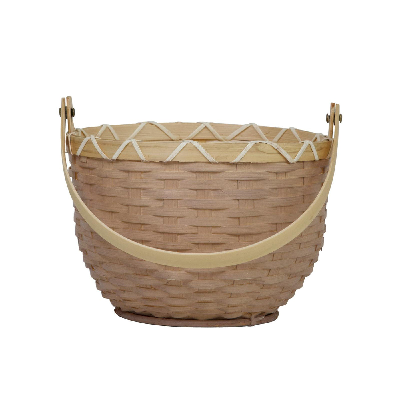 Small Blossom Basket - Light Grey-Storage Baskets-Olli Ella-Yes Bebe