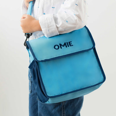 OmieTote Lunch Tote - Blue-Lunch Bags-OmieLife-Yes Bebe
