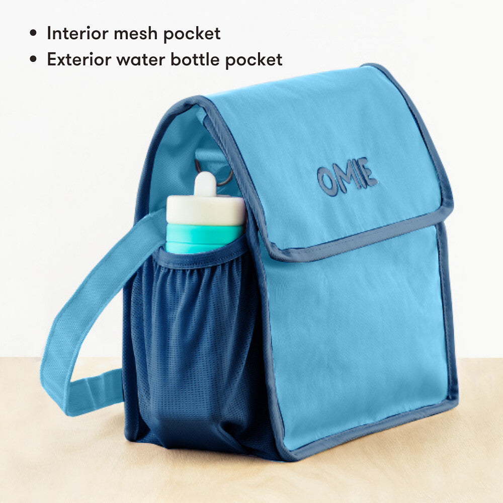 OmieTote Lunch Tote - Blue-Lunch Bags-OmieLife-Yes Bebe