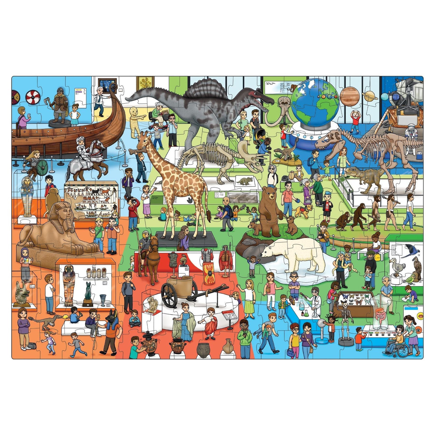 Orchard Toys At The Museum 150 Piece Jigsaw Puzzle